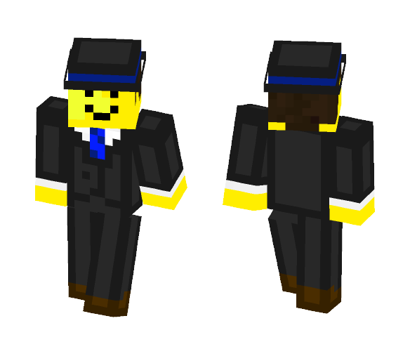 Brick Gangster - Male Minecraft Skins - image 1
