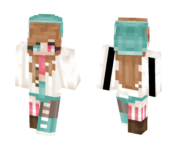 AmβiτiσυsØηε - Ember |OC| - Female Minecraft Skins - image 1