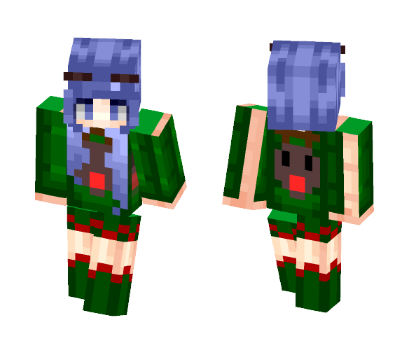 Christmas girl - Christmas Minecraft Skins - image 1