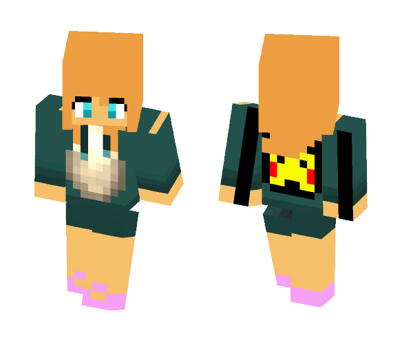 -=- Girl Snorlax Skin -=- - Girl Minecraft Skins - image 1
