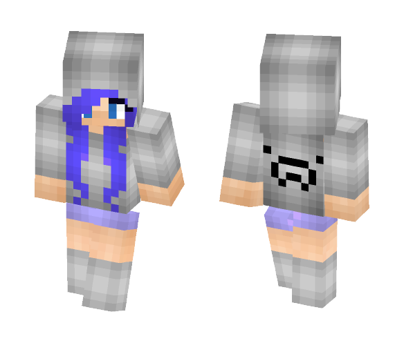 Manatee girl - Girl Minecraft Skins - image 1