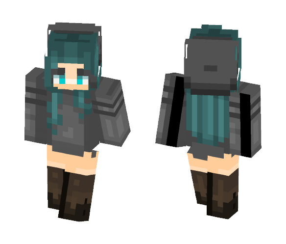 • Hømetøwn • - Female Minecraft Skins - image 1