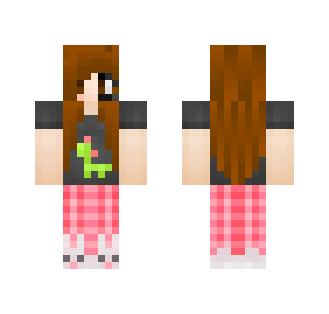 Gamer girl in her pajamas! - Girl Minecraft Skins - image 2