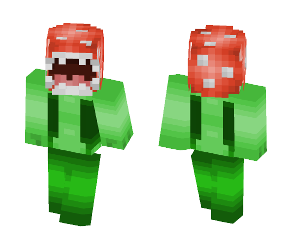 Mario - Piranha Plant - Interchangeable Minecraft Skins - image 1
