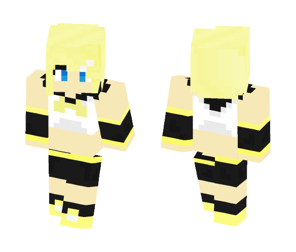 Kagamine Rin The VocaLoid - Female Minecraft Skins - image 1