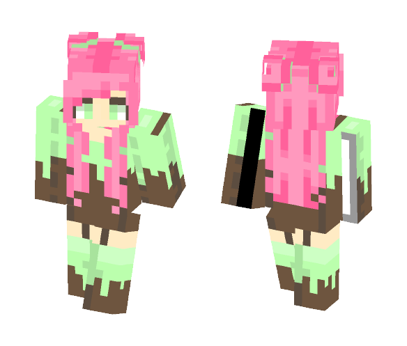 ♣Another Melting icecream♣ - Female Minecraft Skins - image 1
