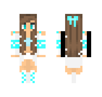 €łłα | Blue Sweater | Reworked - Female Minecraft Skins - image 2