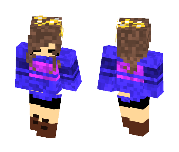 -=Frisk=- - Female Minecraft Skins - image 1
