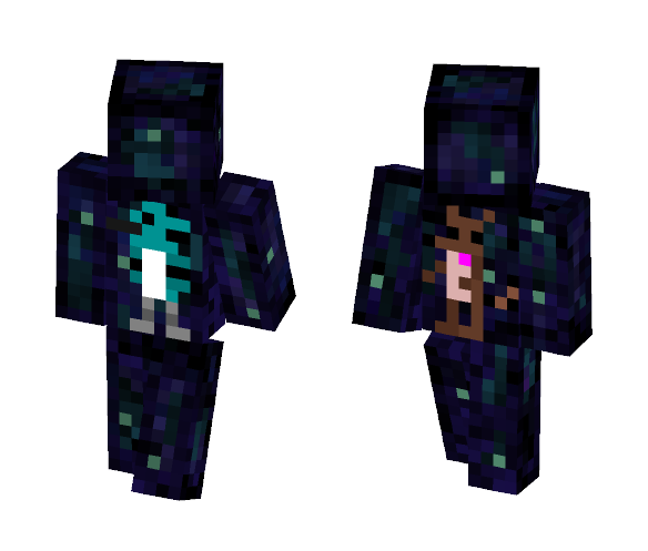 Mordecai and Rigby in Space - Interchangeable Minecraft Skins - image 1