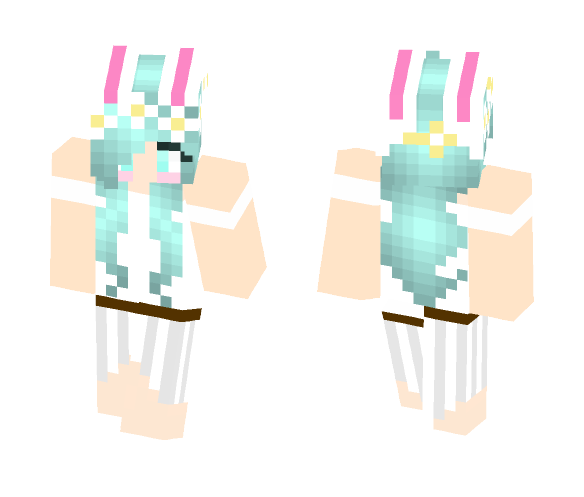 MY minecraft thing as a goodess - Female Minecraft Skins - image 1
