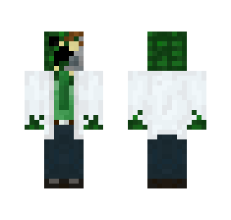 Creeper Scientist - Male Minecraft Skins - image 2