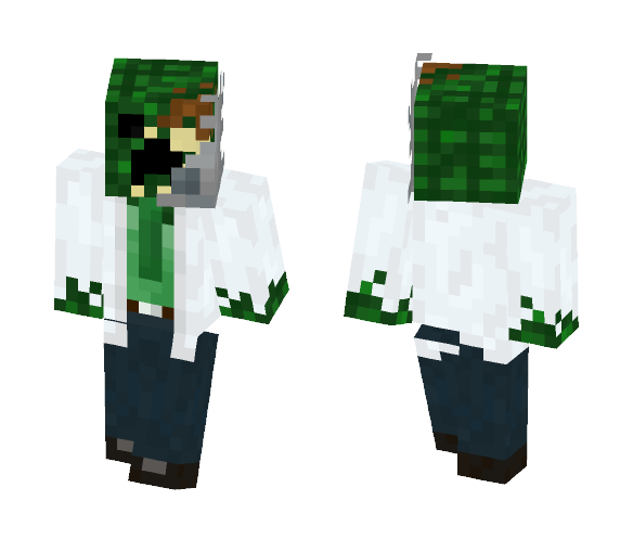 Creeper Scientist - Male Minecraft Skins - image 1