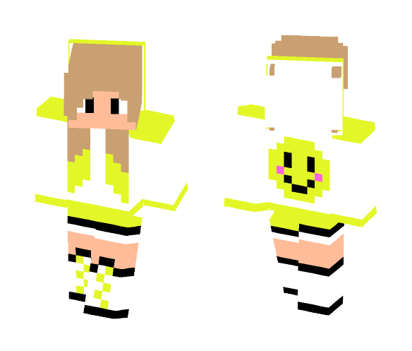Emoji Girl - Girl Minecraft Skins - image 1