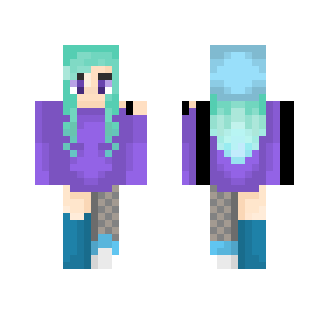 Mint Colors - Female Minecraft Skins - image 2