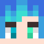 ∫Blue Hair?∫ ωιиg - Male Minecraft Skins - image 3