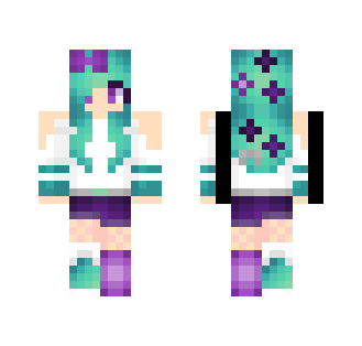 Teal Grapes - Female Minecraft Skins - image 2