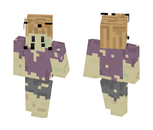 Original Mini Skin |Zombie - Male Minecraft Skins - image 1
