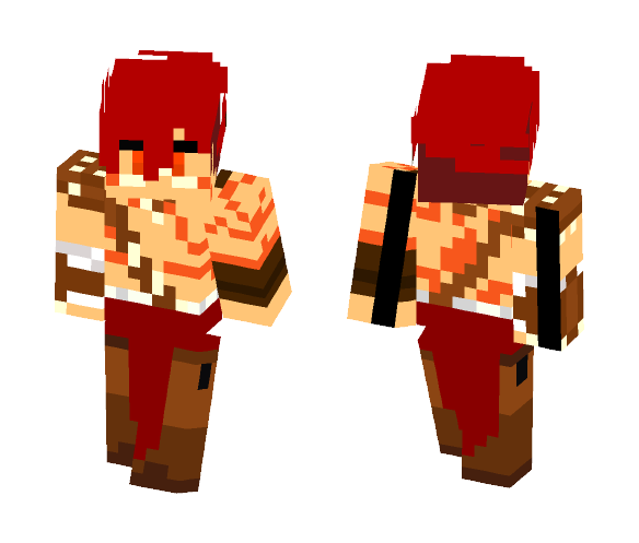 Roar, Berserk Red-negade - Male Minecraft Skins - image 1