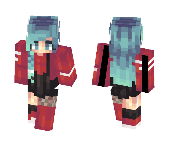 st × aevlo × popreel - Female Minecraft Skins - image 1