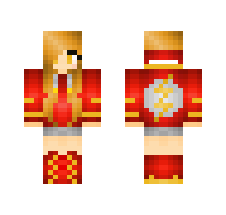 Flash girl #2 - Girl Minecraft Skins - image 2