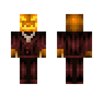 Pumpkin king (Edited) - Male Minecraft Skins - image 2