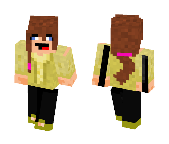 derp news reporter - Female Minecraft Skins - image 1