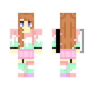 ♦Melting Icecream♦ - Female Minecraft Skins - image 2