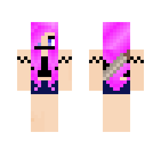 Pink Assassin - Female Minecraft Skins - image 2