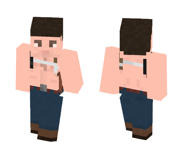 Travis Bickle Taxi Driver - Male Minecraft Skins - image 1
