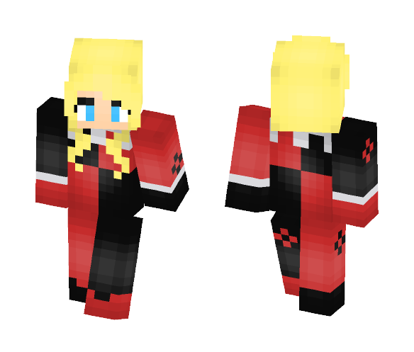 Classic Harley Quinn (unmasked) - Comics Minecraft Skins - image 1