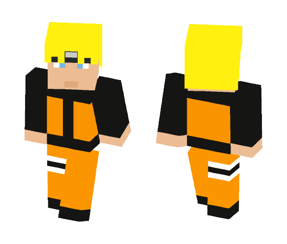 Naruto Uzumaki (Naruto) - Male Minecraft Skins - image 1