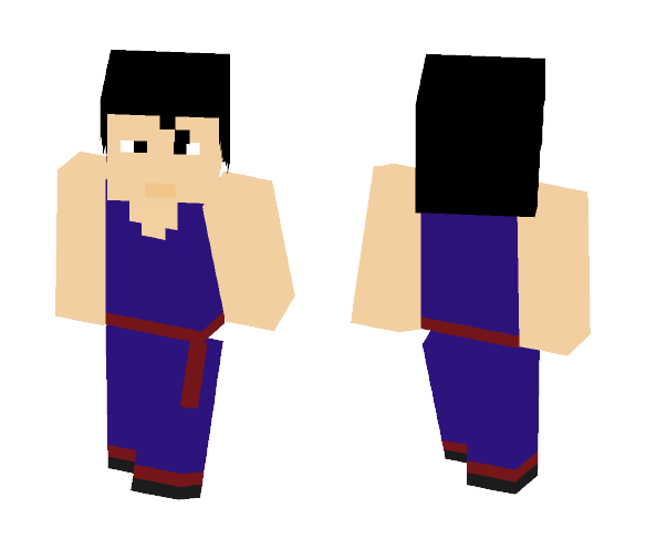 Son Gohan (Dragon Ball) - Male Minecraft Skins - image 1