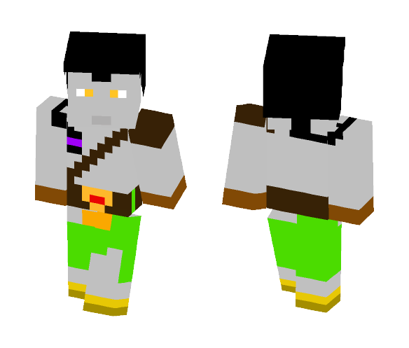Android 14 (Dragon Ball) - Male Minecraft Skins - image 1