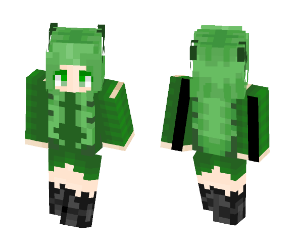 Lime For Everyone! ^-^ - Female Minecraft Skins - image 1