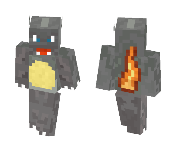 Shiny Charizard (Pokemon) - Male Minecraft Skins - image 1