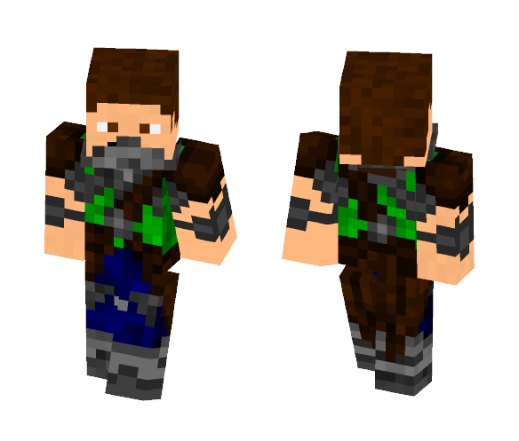 Bounty Hunter - Male Minecraft Skins - image 1