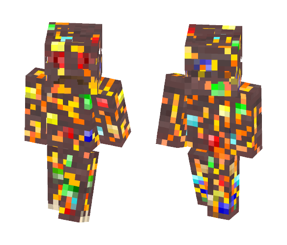 Lava Monster - Male Minecraft Skins - image 1