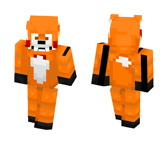 More realistic Foxina - Female Minecraft Skins - image 1