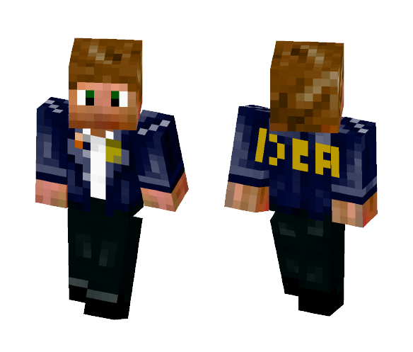 DEA Officer - Male Minecraft Skins - image 1