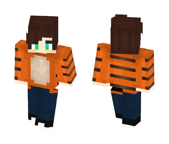 Tiger Guy - Male Minecraft Skins - image 1