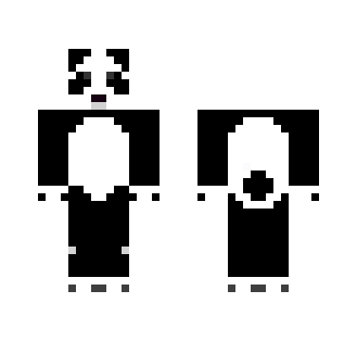 Panda man - Interchangeable Minecraft Skins - image 2