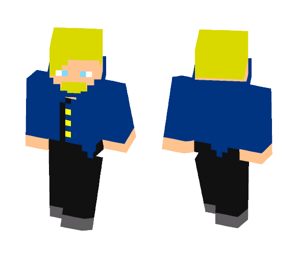 Skin of a Captain! - Male Minecraft Skins - image 1