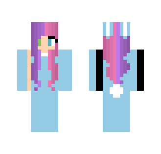 O.c Amy as a Bunny - Male Minecraft Skins - image 2