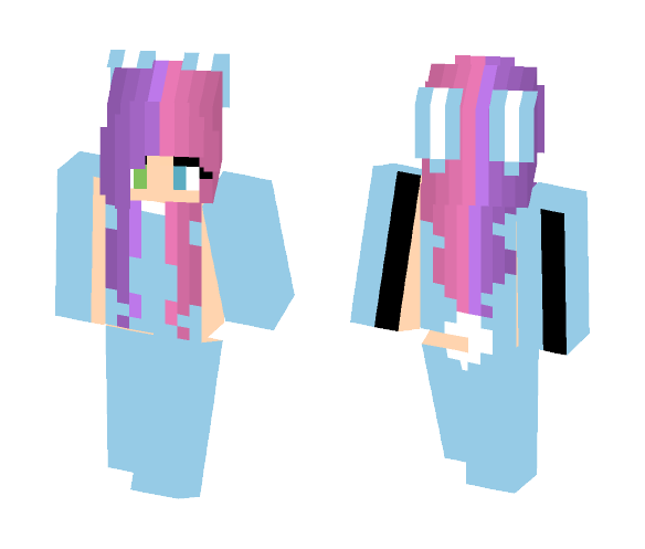 O.c Amy as a Bunny - Male Minecraft Skins - image 1