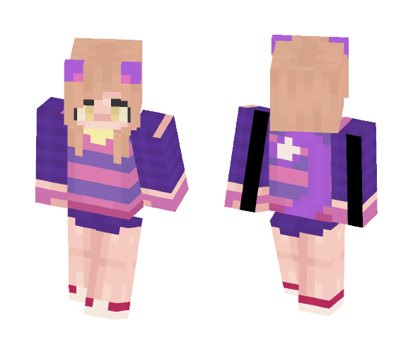 Kitten Kaoru Female ver. - Female Minecraft Skins - image 1