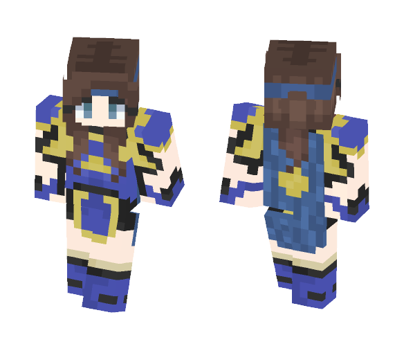 Warrior - Female Minecraft Skins - image 1