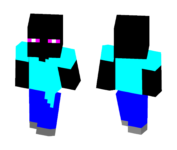 Ender Steve - Male Minecraft Skins - image 1