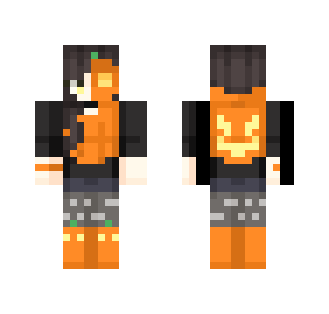 Pumpkin Mask~ - Female Minecraft Skins - image 2