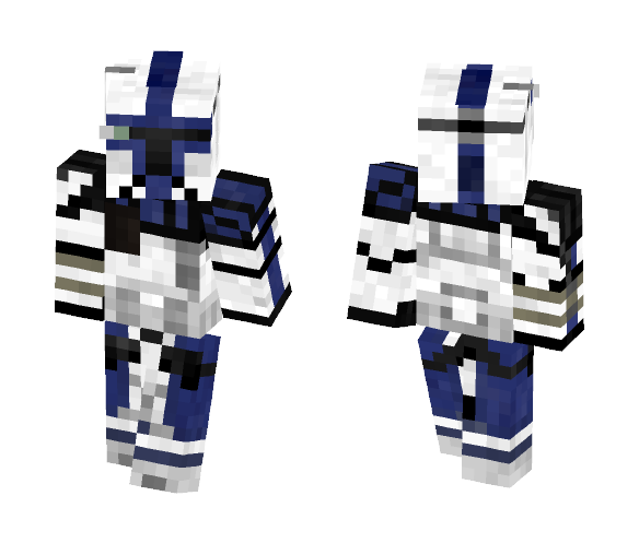 Alpha-17 Clone Trooper - Male Minecraft Skins - image 1