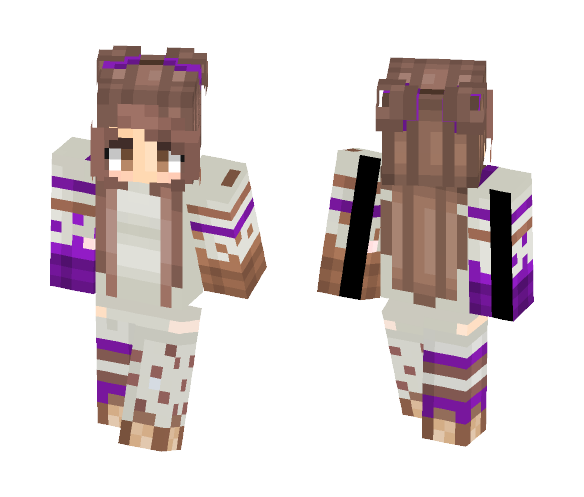 ???? Peanut Butter and Jelly - Female Minecraft Skins - image 1